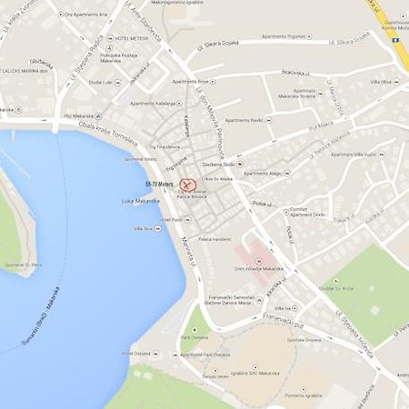 Apartment Adriatic Μακάρσκα Εξωτερικό φωτογραφία